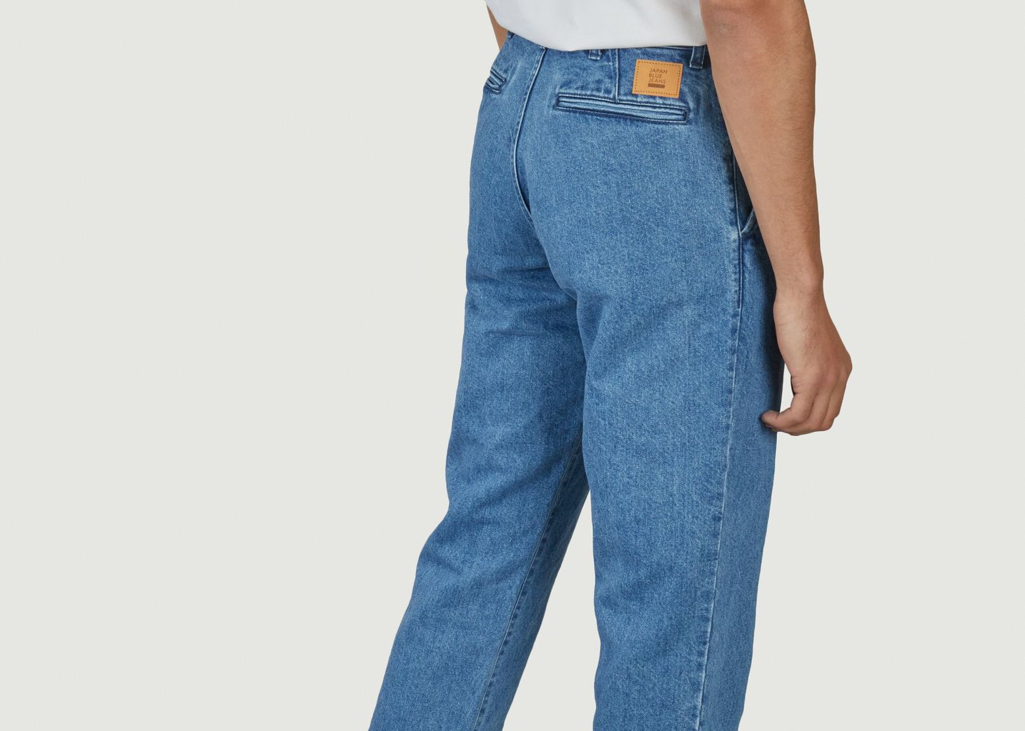 Kouzo faded wide-leg jeans (楮-コウゾ) - Japan Blue Jeans